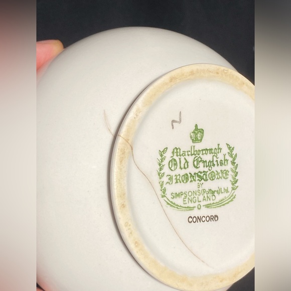 Teapot Vintage Simpsons potters Concord ironstone coffee pot - Picture 9 of 10